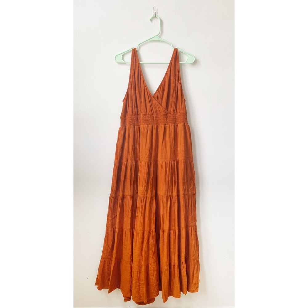 Target (Universal Threads) Terracotta Maxi Dress